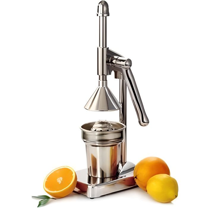Presse Agrumes A Levier Inox Semi Pro Achat Vente Presse Fruit Legume Manuel Presse Agrumes A Levier Ino Cdiscount