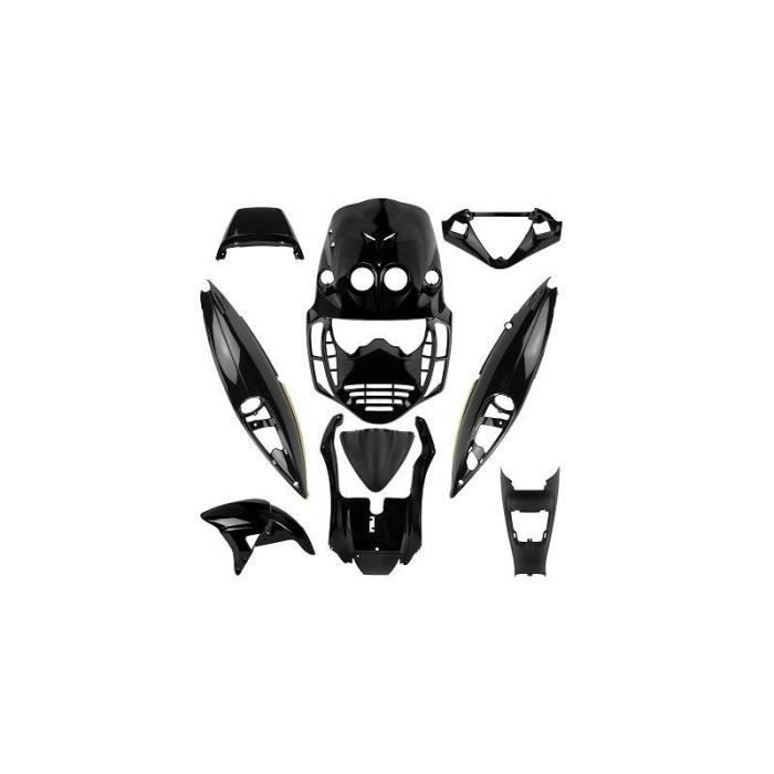 MALAGUTI F12 LC NOIR BRILLANT 2002-06 9 PIECES TNT KIT CARROSSERIE ADAPT 