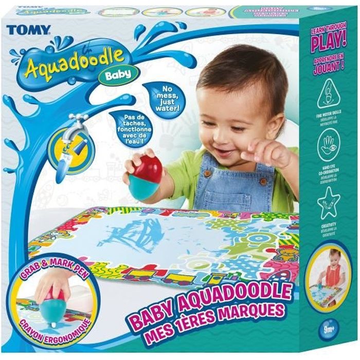 MAXI TAPIS AQUADOODLE ARC EN CIEL FLUO - TOMY