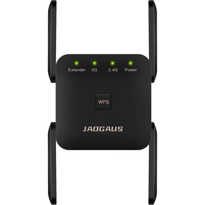 Booster Signal Internet Amplificateur WiFi 1800 Mbit/s Double Bande - 4 Antennes Pivotantes - Répéteur/AP/Router - EU Répéteur WiFi Double Bande 1800Mbps 4 Antennes Booster Signal Internet Amplificateur WiFi 1800 Mbit/s Double Bande - 4 Antennes Pivotantes - Répéteur/AP/Router - EU Répéteur WiFi Double Bande 1800Mbps 4 Antennes