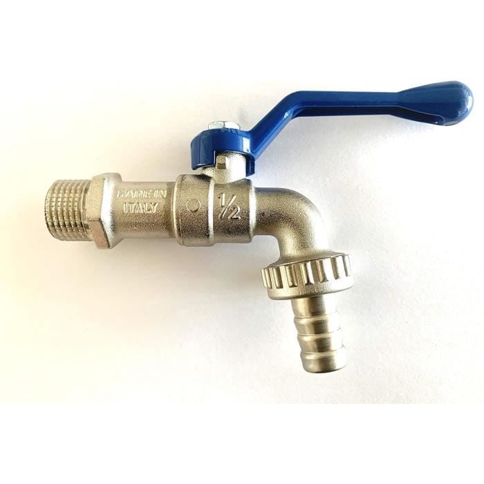 Bidon Petrole Robinet à Boule (vidange) Pour Bidon Plastique 2, 5, 10L - Norme DIN 45 - Marque Cleanprince - Neuf Bec Verseur Robinet