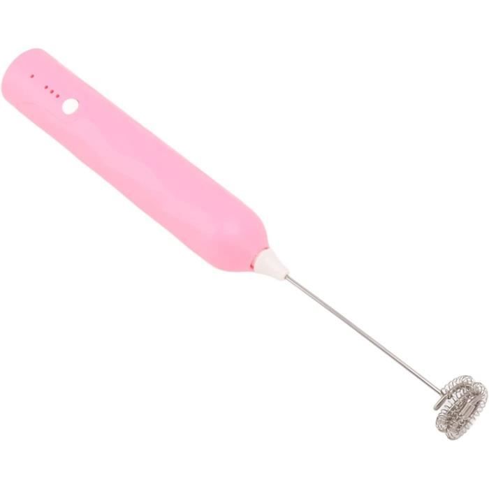 Aramox Mini Batteur Électrique Portable - Mélangeur à Œufs Et Mousseur De Lait - Couleur Abricot Aramox Mini Batteur Électrique Portable - Mélangeur à Œufs Et Mousseur De Lait - Couleur Abricot