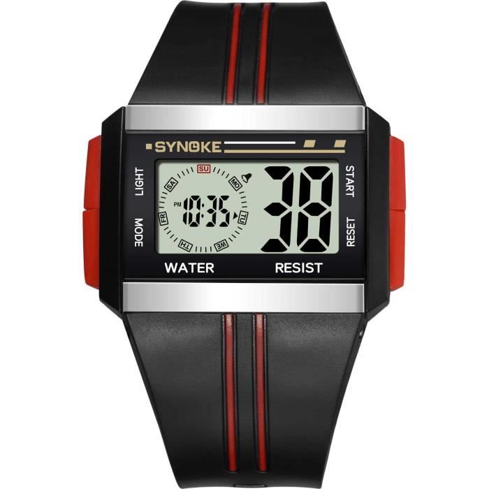 Montre homme led sales