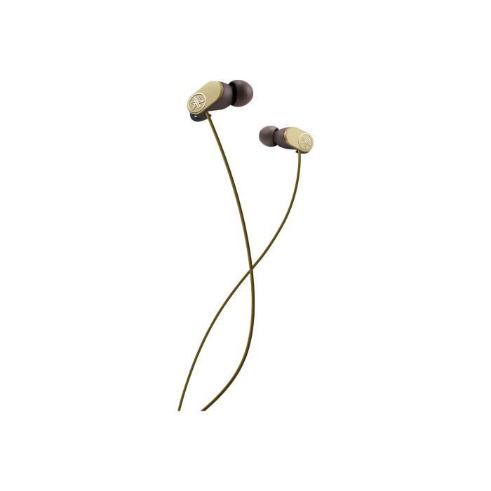 Yamaha EPH W32 Écouteurs intra auriculaire sans fil Bluetooth or