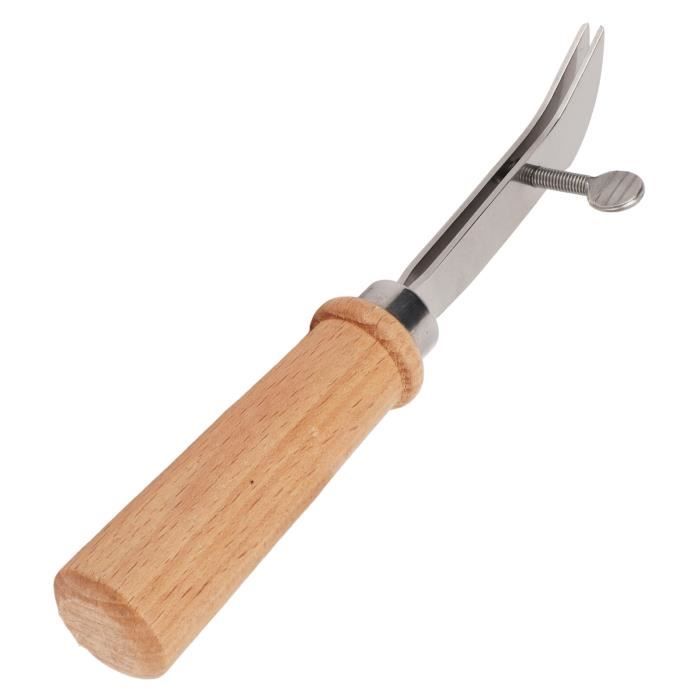 WUTA Coupe-Bordure En Cuir 3 Pièces - Biseauteuse Professionnelle 0,8mm 1,0mm 1,2mm Pour Travail Du Cuir