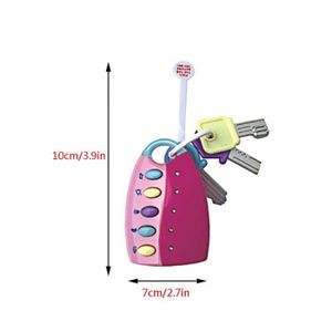 JOUET À BASCULE Simulation à distance clé de voiture jouet de bébé