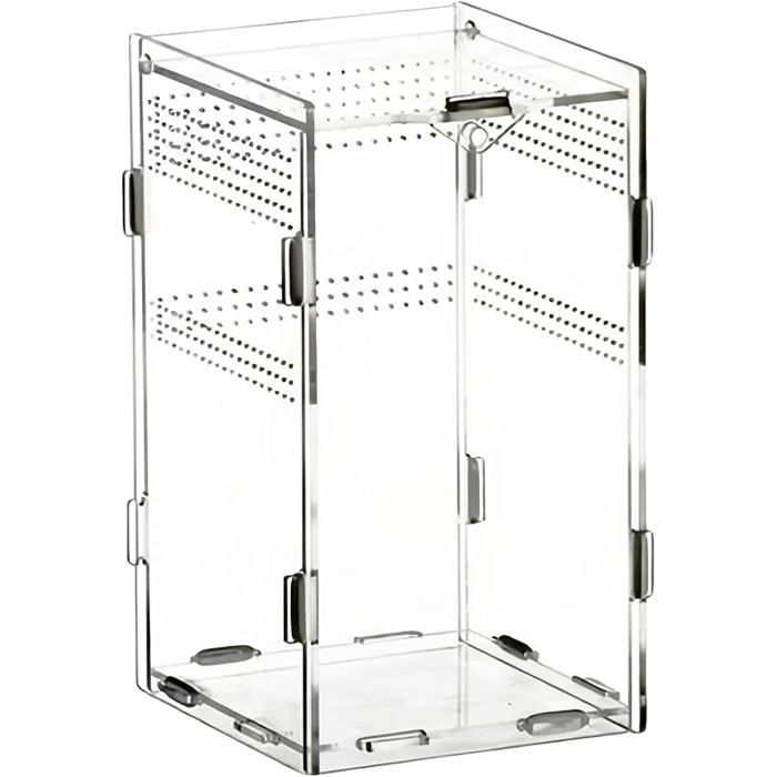 Présentoir en acrylique pour figurines de collection, jouets, boîte en plastique transparent, boîte de rangement de cubes, à assembler, vitrine de Protection anti-poussière  15