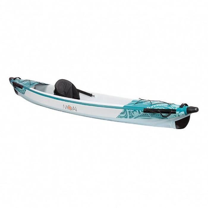 Pack Canoë Kayak Gonflable K1 - Avec Pagaies, Pompe, Siège Et Dossier - Neuf