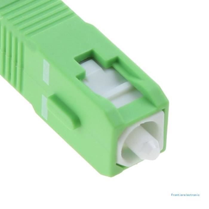 Connecteur Fiber optique APC-LC pour adaptateur hybride femelle vers ...