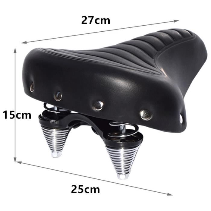 Selle vélo vintage blanche deals