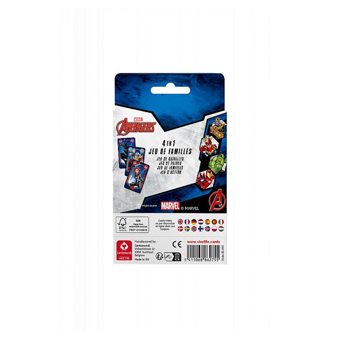 Jeu de cartes Cartamundi Avengers Eco format - Cdiscount Jeux - Jouets