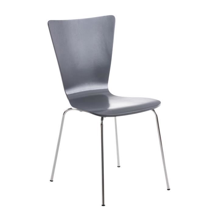 Lot De 2 Chaises Aaron CLP – Bois, Style Moderne, Pour Salle à Manger Ou Cuisine (neuves)