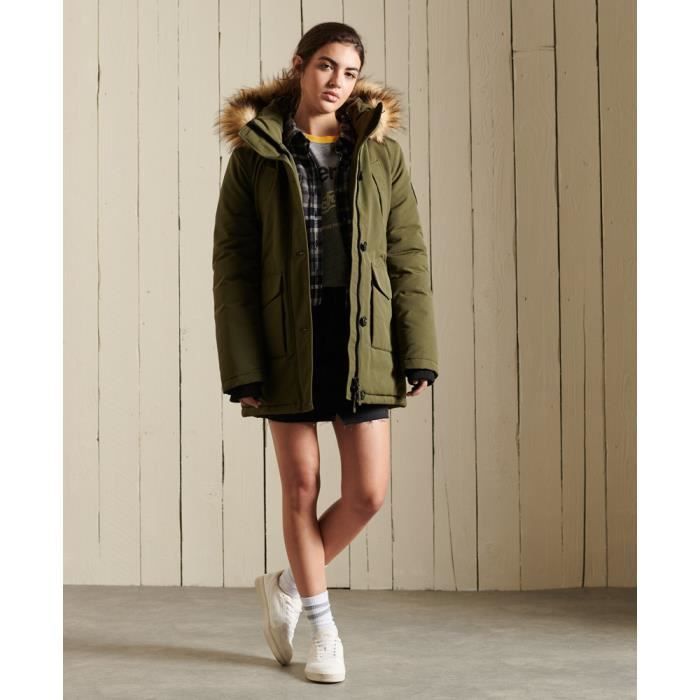 Parka chaude femme new arrivals superdry