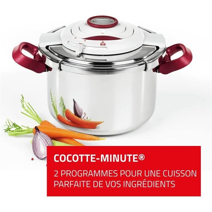 Cocotte minute SEB P4111506 CLIPSO CONTROL + 10 litres