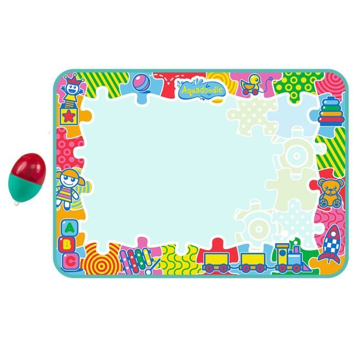 TOMY AquaDoodle Mes 1ères marques - Tapis de Dessin à l'eau pour Bébé
