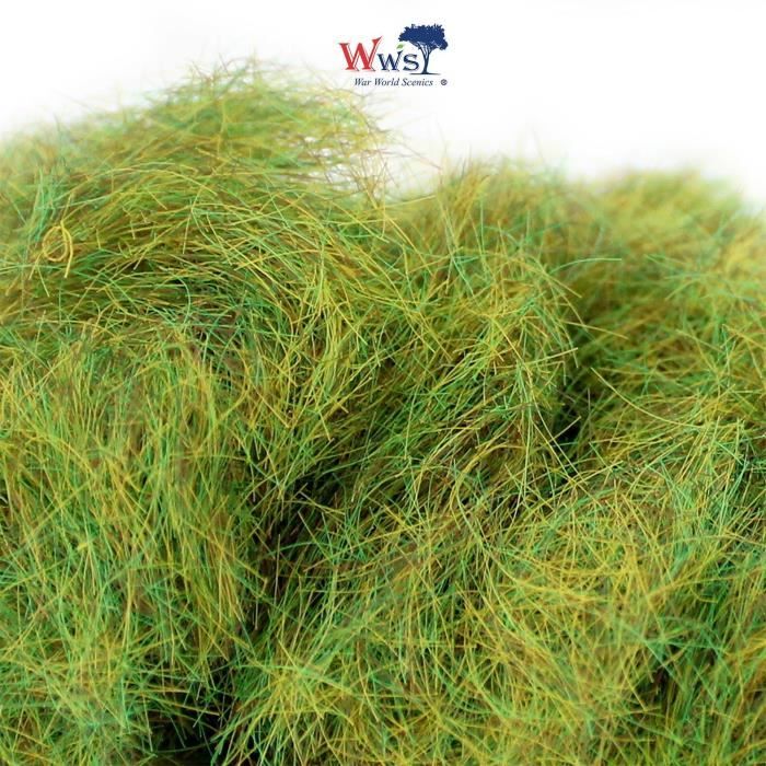 WWScenics 12mm Herbe Statique Printemps 100g–WSG12-004 Matériel pour Maquette Réaliste Modélisme