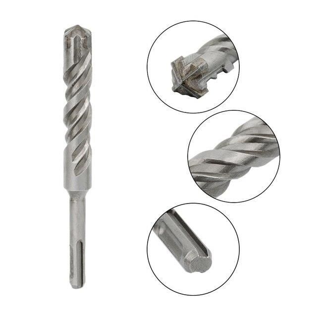 Forets Marteau Perforateur Tête Carrée 40Cr Acier - Outil Pro Pour Béton