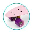 QKIDS GALAXY Skateboard - Roues en polyuréthane 6 cm - ABEC-7 - De 3 ans à 50 kg - rose-2