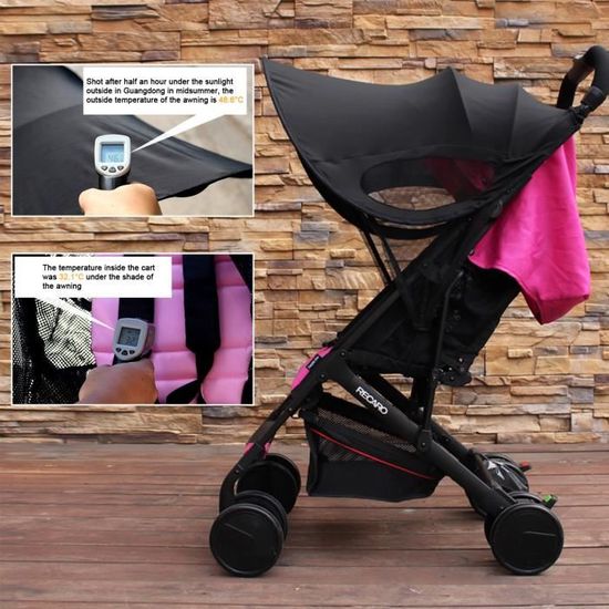 Pare soleil poussette recaro new arrivals