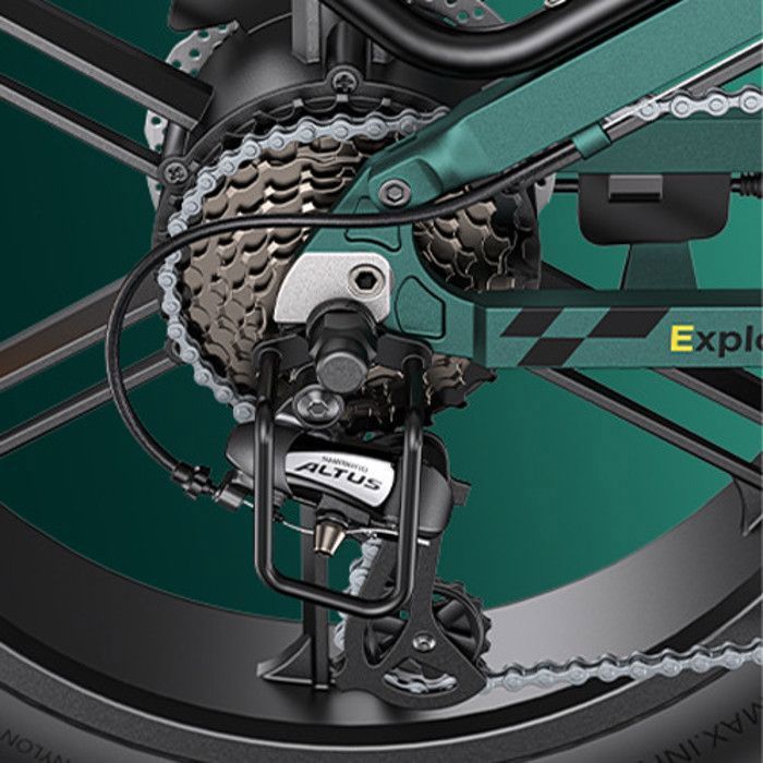 Vélo Électrique Pliant ENGWE Engine Pro 2.0 – 750W – 52V – 110km Autonomie – Bleu – 2024