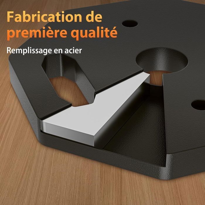 Barre D'haltères VEVOR 2m – Capacité 544kg, Acier Allié, Avec Bandes De Garde
