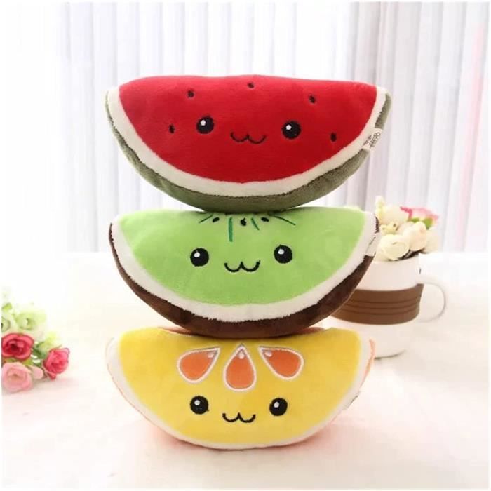 Jouets en peluche Kawaii fruits peluche poupee peluche kiwi orange eau melon d eau simule pionnier decoratif 3d oreiller enfa 381 Cdiscount Puericulture Eveil bebe