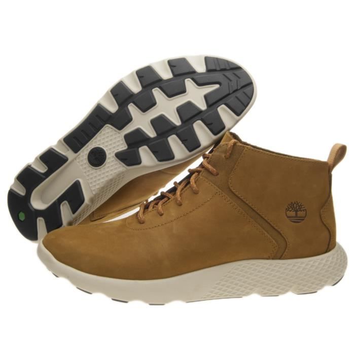 Baskets Homme Timberland Flyroam Leather Trainer Fermeture