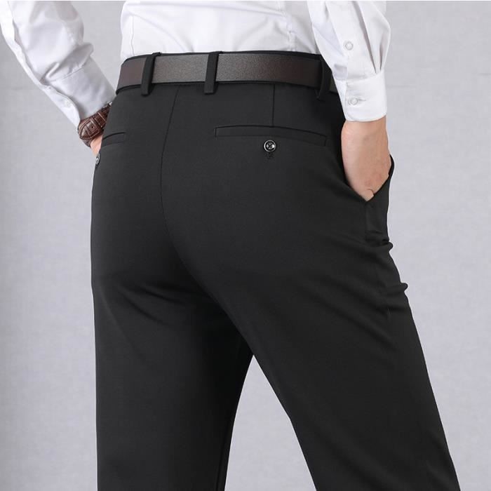 Pantalon homme taille ajustable best sale