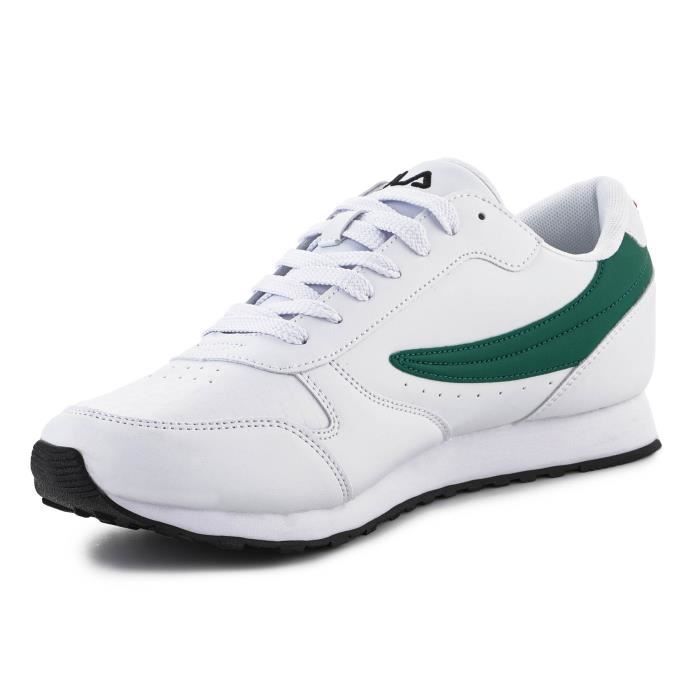 Fila blanche et verte hot sale
