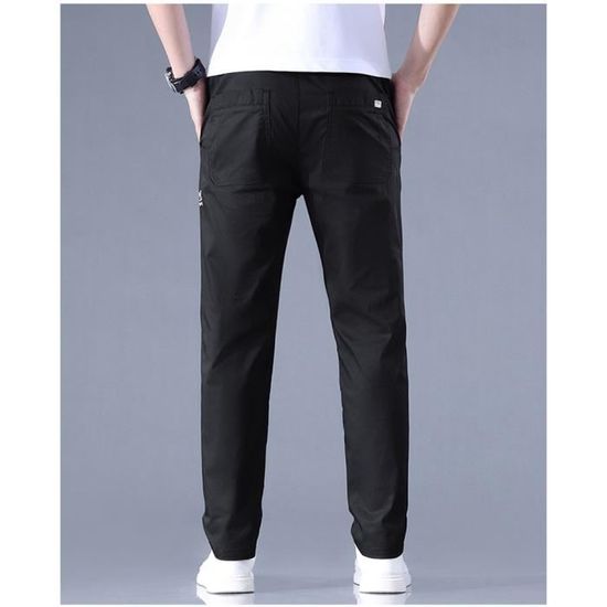 Pantalon taille extensible homme on sale
