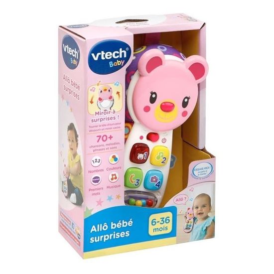 Vtech Baby Jouet Premier Age Allo Bebe Surprises Rose Cdiscount Jeux Jouets Vtech Baby Jouet Premier Age Allo Bebe Surprises Rose Cdiscount Jeux Jouets