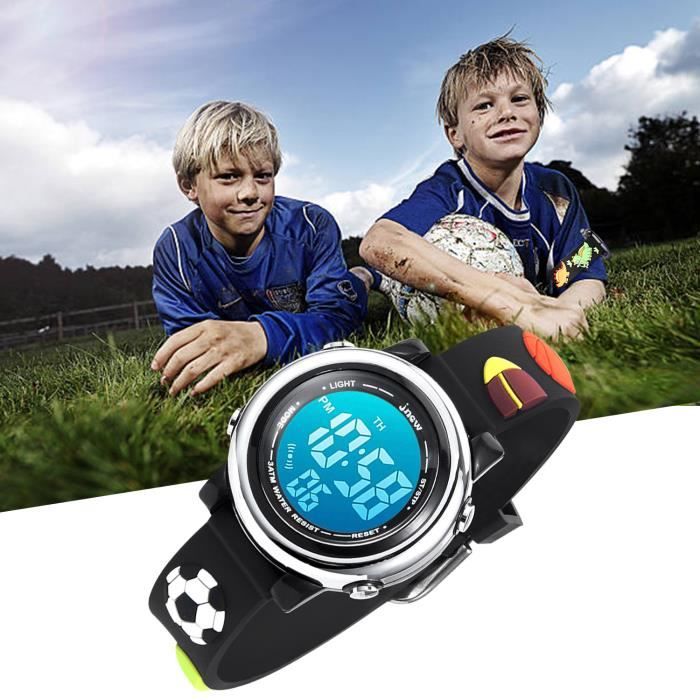 Montre Enfant Digital KZKR Montre Garcon Sports Retroeclairage