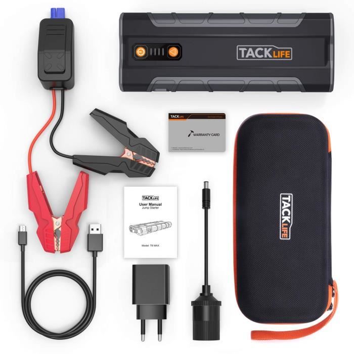TACKLIFE T8 MAX Booster Batterie - Cdiscount Auto