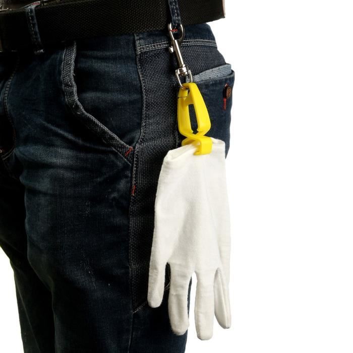 Acheter Pinces à gants pour porte-gants de travail, Clip de ceinture avec  crochet en métal, Clip de support de pince pour gants de travail portables  avec crochet en plastique