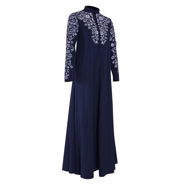 Robe Femmes Musulmanes Caftan Arabe Jilbab Abaya Islamique
