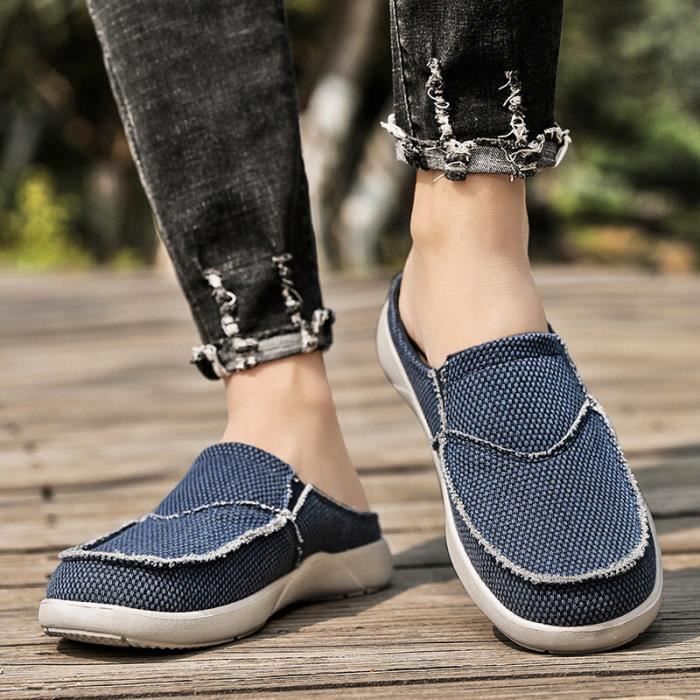 Chaussures à top enfiler homme