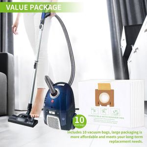 20 Sacchetti Per TE70_TE10 TE03 Sacchetti Per Aspirapolvere Hoover Telios Plus - 20 Pezzi, Compatibili Con Modelli TE70_TE10, TE70_TE03 Sacchi Compatibili Hoover Telios Plus
