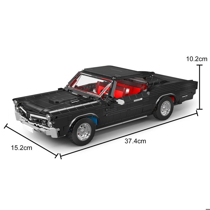 Mould King 10029 - Juguetes para Modelos de Coche Moc, Bloques de construcción de Coches Deportivos coleccionables, Kits de construcción de Coches de Carreras para Adultos, versión estática, 1.557