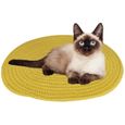 tapis de grattage pour chat, tapis griffoir pour chat, tapis de couchage pour chat pour griffes de meulage de chat et protection d-0