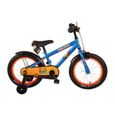Vélo NERF Blast 16 pouces - Garçon - BMX - Acier - Bleu - Orange - 4 à 6 ans-0
