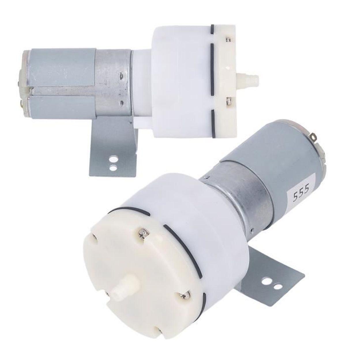 Mini Pompe à Vide Sans Huile 12V - Pression -85 KPa, Débit 40L/min - Pour Emballage, Laboratoire, Médical