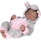 Poupée Bébé - MOTHINESSTO - Poupée Bébé Nouveau Né - Silicone - 10 pouces - Flexible et réaliste