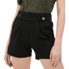 Short Femme - Jacqueline de Yong - GEGGO - Taille Haute - Coupe Fluide - Noir