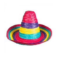 Chapeau Sombrero Puebla Enfant Diam. 40cm - Blanc