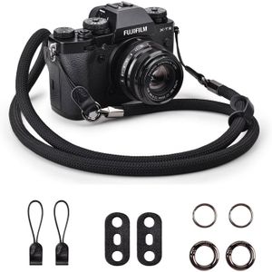 Dragonne Poignet Pour Appareil Photo DSLR/mirrorless - Longueur 40 Cm, Boucle Rapide, Réglable, Nylon Et Acier - 7