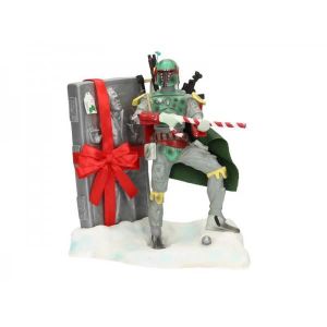 FIGURINE - PERSONNAGE Figurine Star Wars - Boba Fett Santa Claus Han Sol