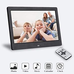 WANGTX Cadre Photo numérique HD 10 Pouces 10,1 Pouces avec Batterie polymère intégrée pour Prendre en Charge la vidéo 1080p 