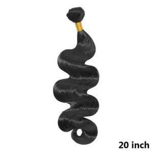 PERRUQUE - POSTICHE 20 inch 16 18 20  -BENIHAIR – extensions de cheveux synthétiques pour femmes noires, tissage en lot de faux cheveux longs ondulés au