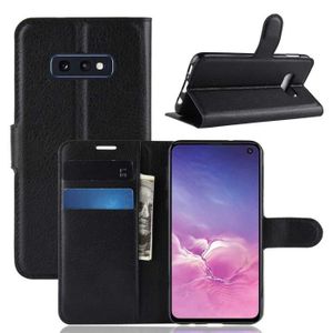 HOUSSE - ÉTUI Coque Samsung Galaxy S10E, Integrale Noir Couleur 