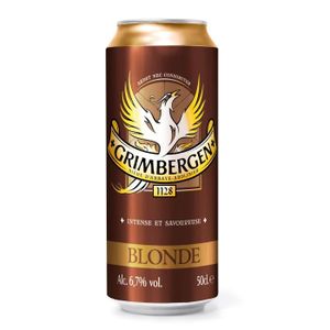 BIERE Bière blonde 50 cl Grimbergen